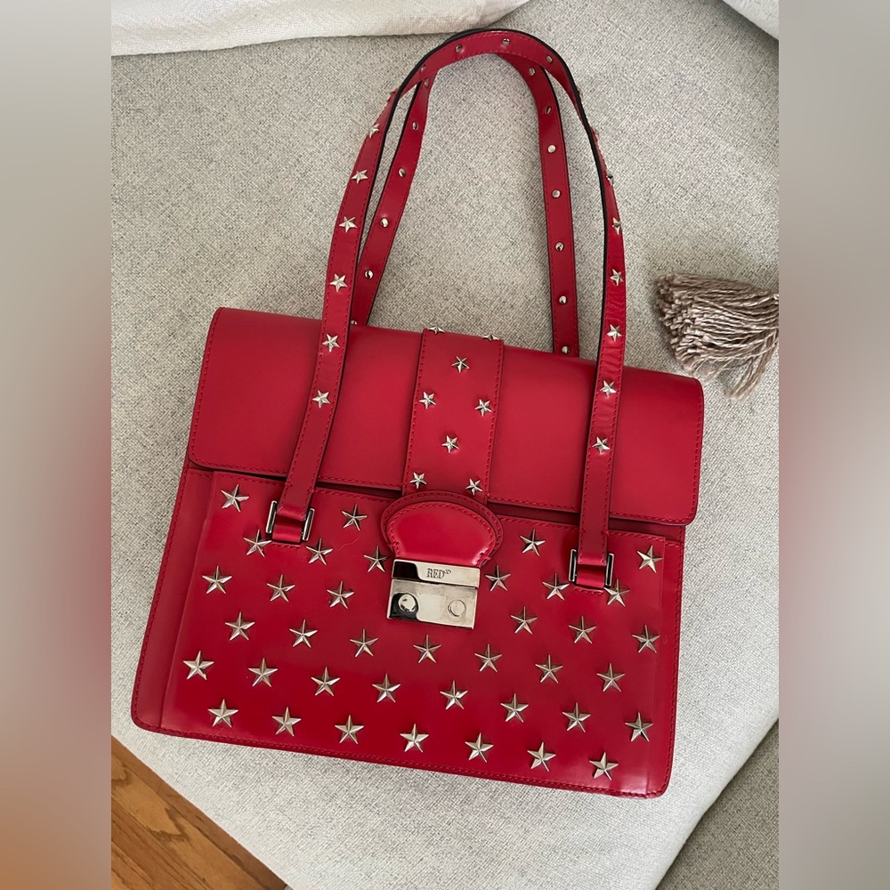 Red Valentino purse with star studs very good condition